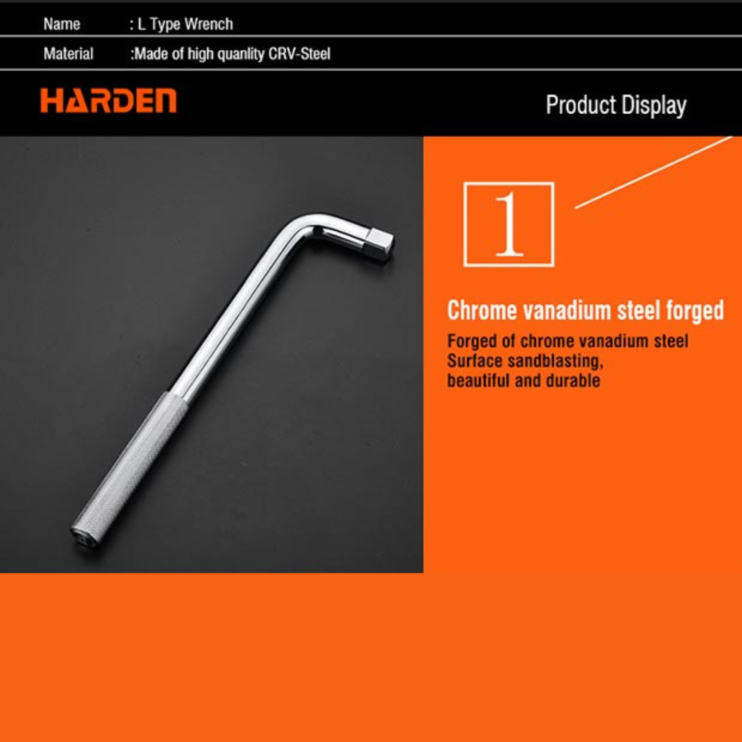 Harden Socket L-Wrench 1/2
