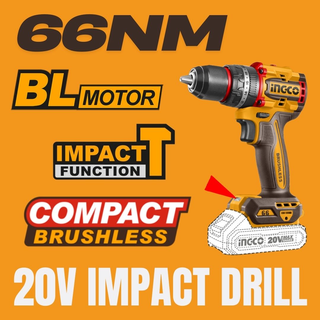 Ingco 20V Contractors Combo | 3 Piece Set | P20S