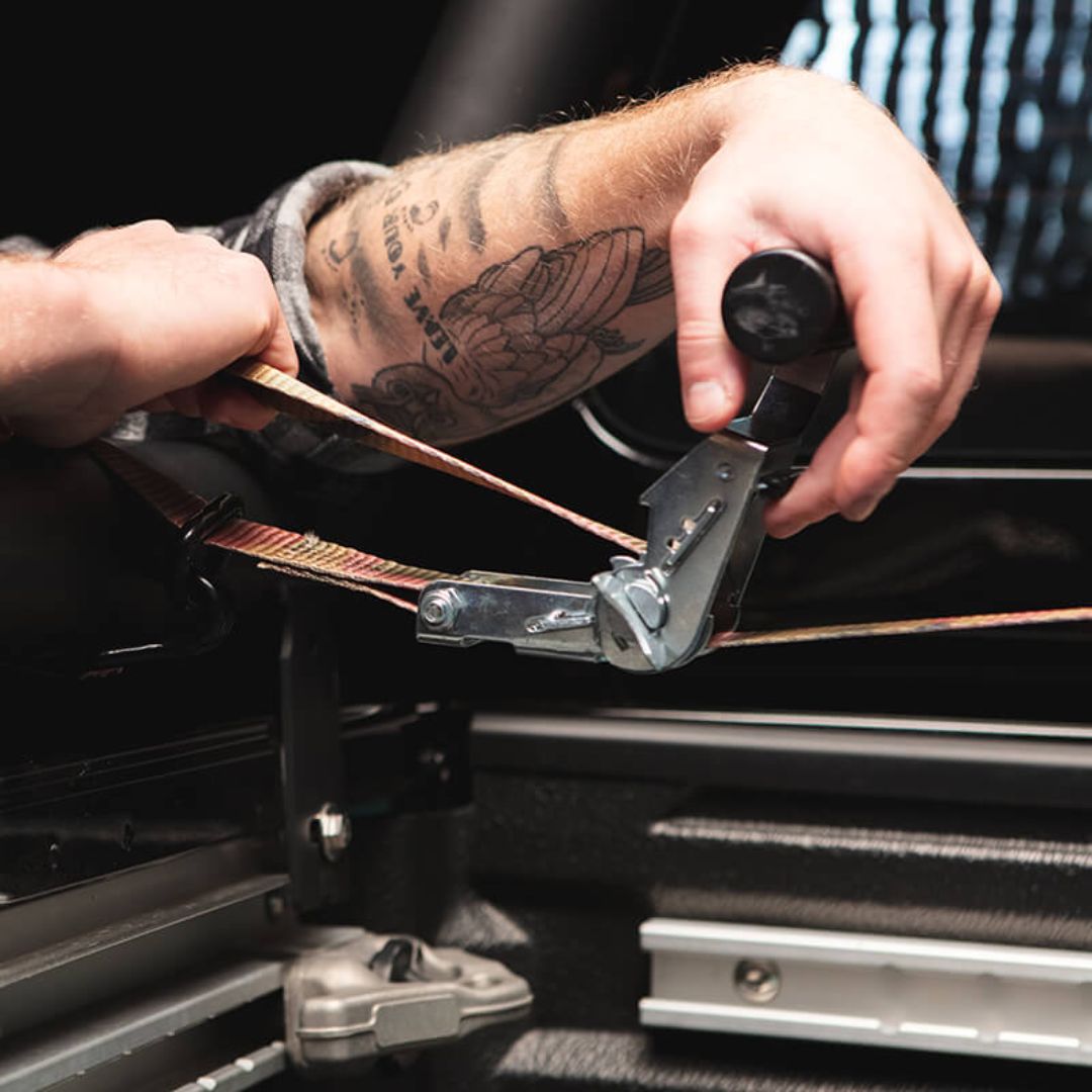 QuickLoader Tie Down | Rebel Camoflage| Medium Duty