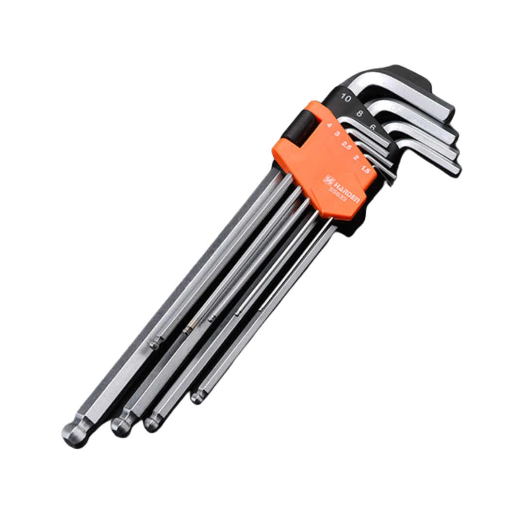 Harden Wrench Key Set 9 Piece