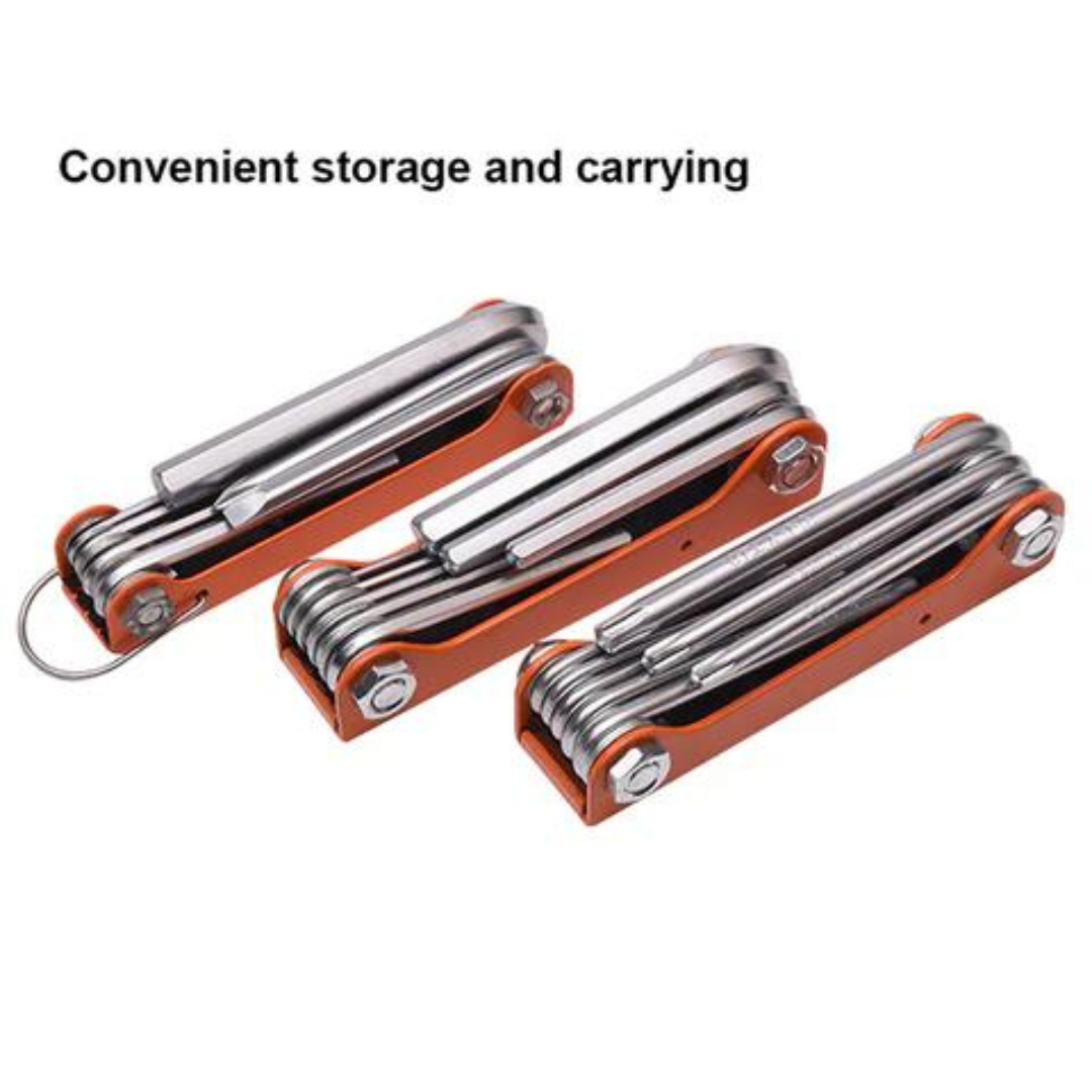 Harden Wrench Key Set Folding
