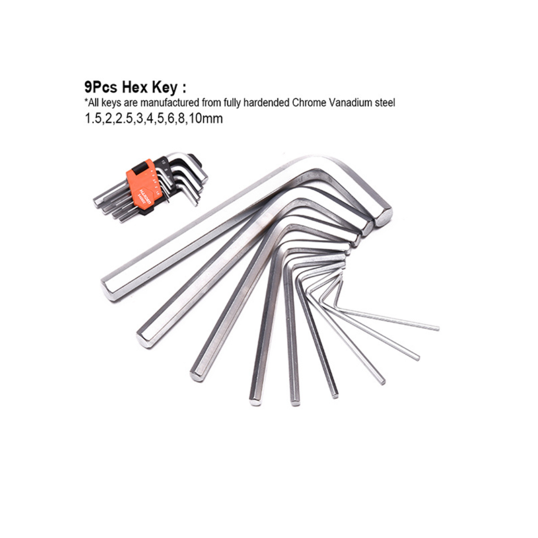 Harden 77 Piece Toolbox Kit Set