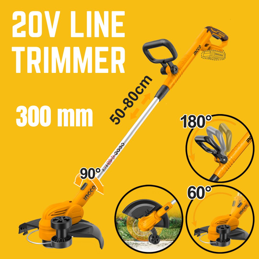 Ingco 20V Line Trimmer | Adjustable | P20S