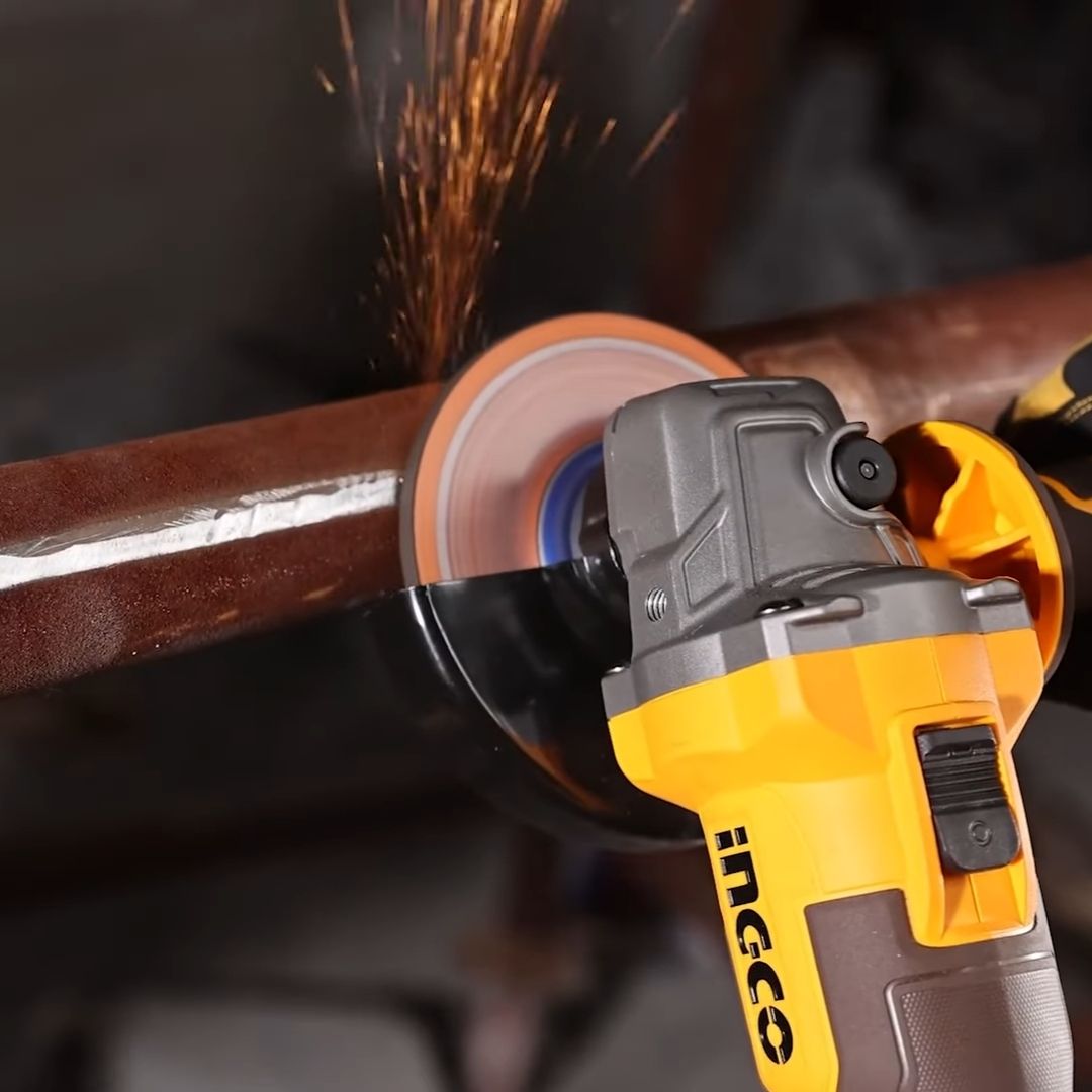 Ingco 20V Angle Grinder 115mm Kit | 900W | Brushless | P20S