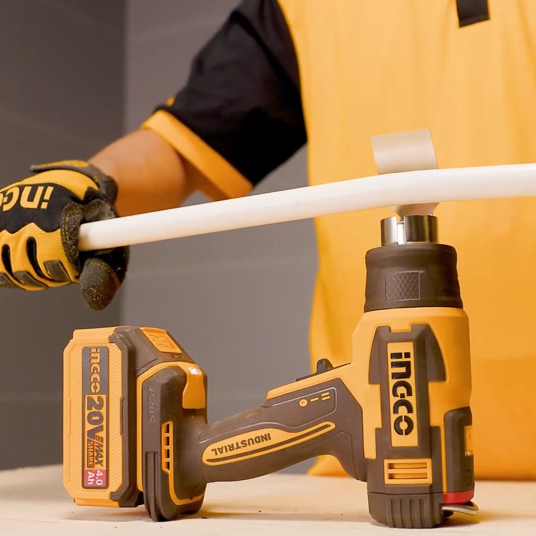 Ingco 20V Heat Gun | LCD Display | Cordless | P20S