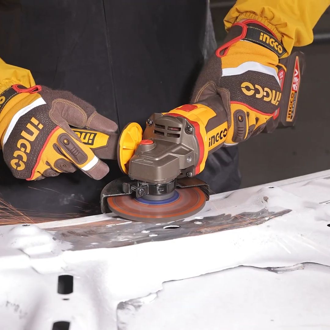 Ingco 42V Angle Grinder 115mm Kit | 1 280W | Brushless | P42M