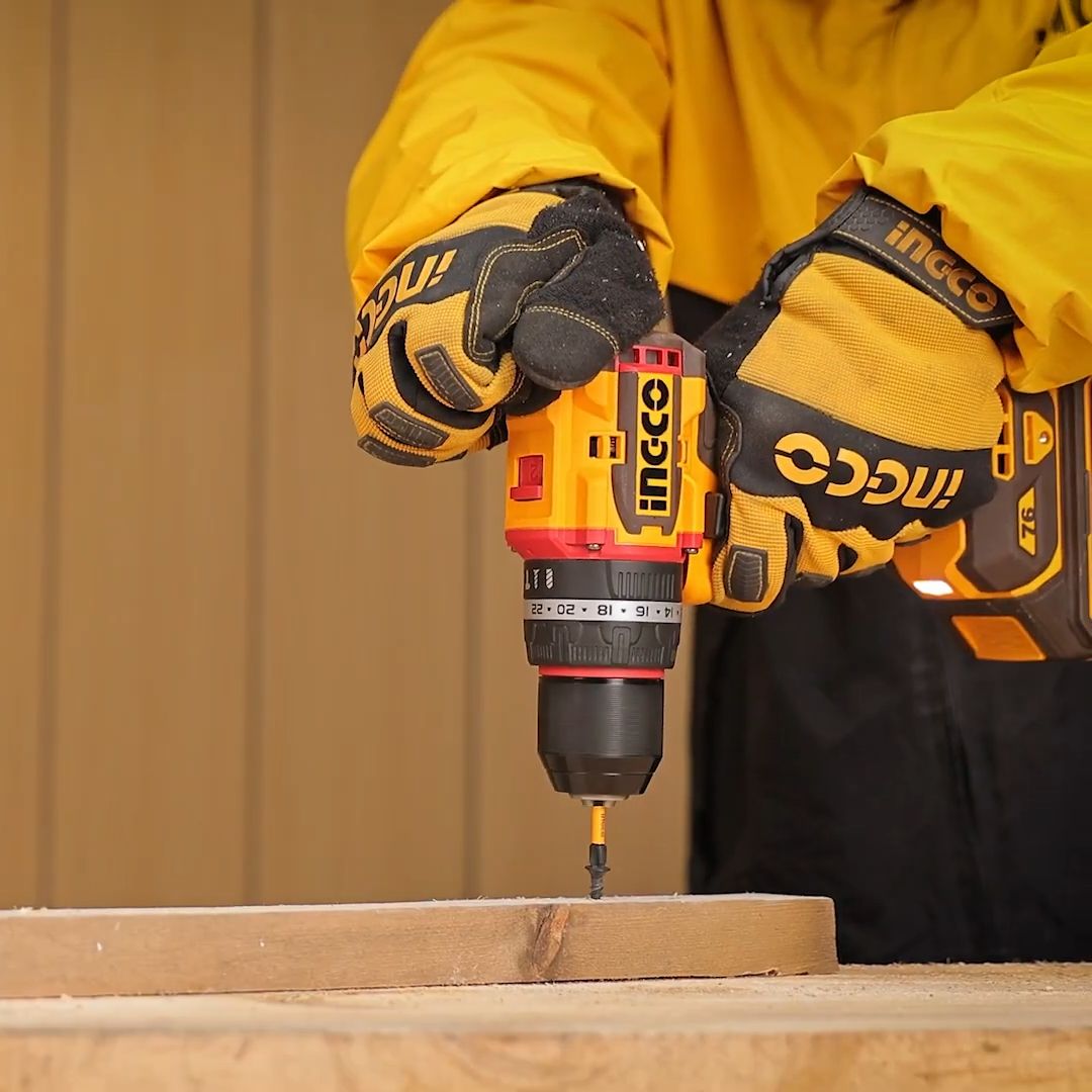 Ingco 20V Impact Drill Kit | 76 Nm | Brushless | P20S
