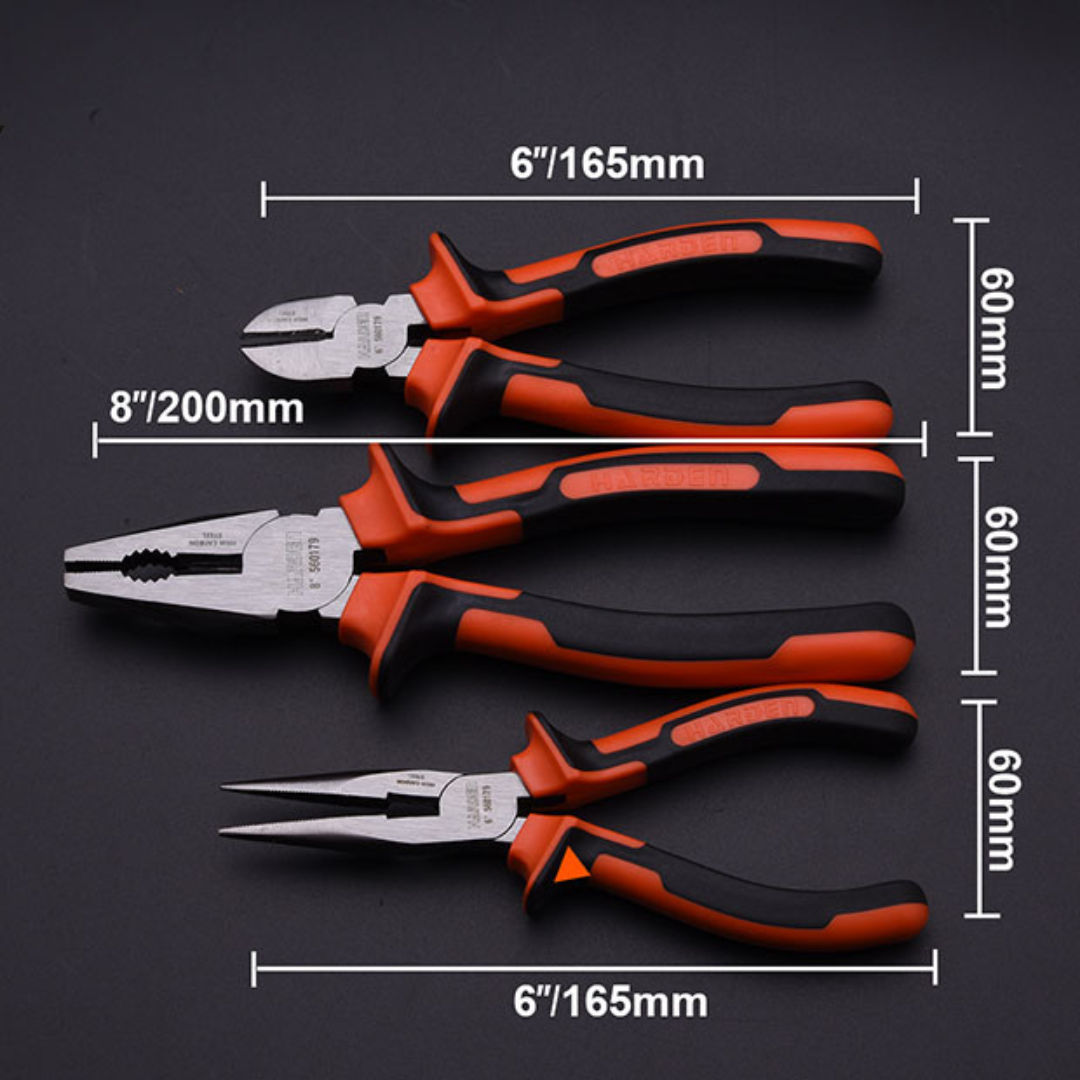 Harden Plier Set 3 Piece - Classic