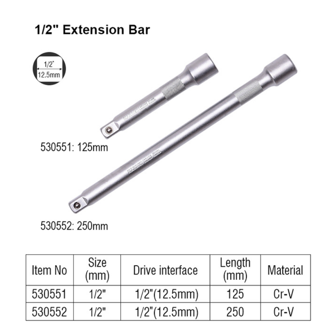 Harden Socket Extension Bar 1/2"
