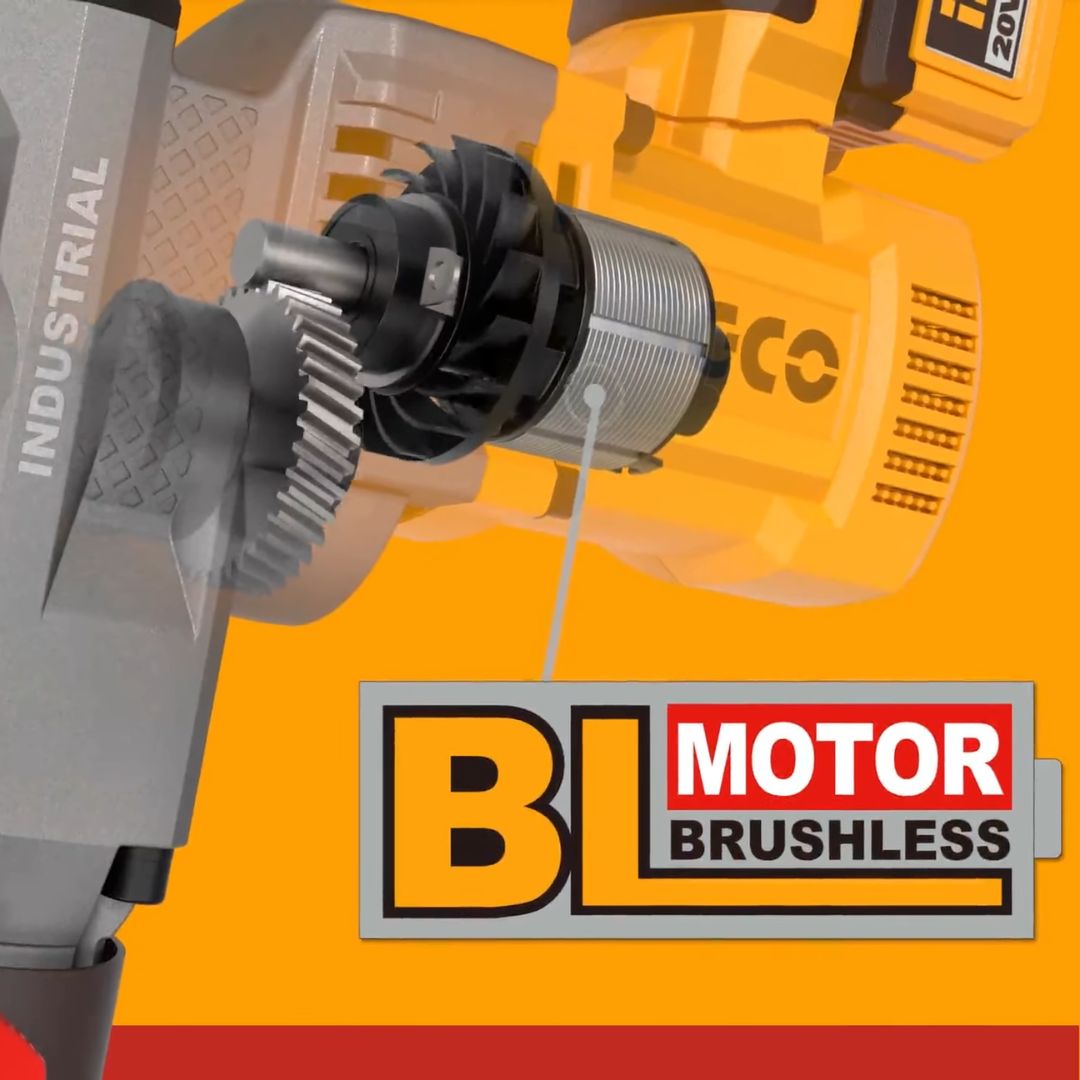 Ingco 20V Demolition Breaker | 35 mm | Brushless | P20S