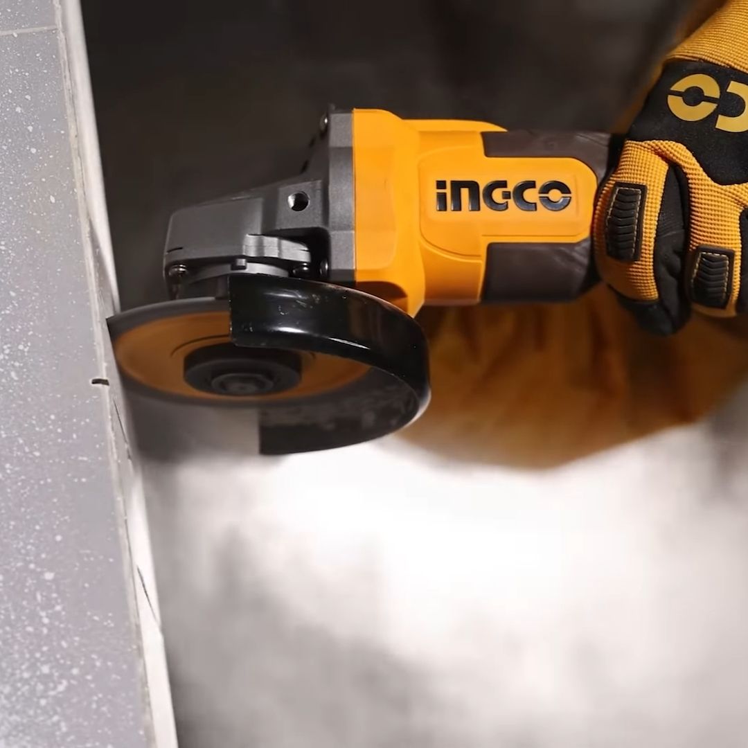 Ingco 20V Angle Grinder 115mm Kit | 900W | Brushless | P20S