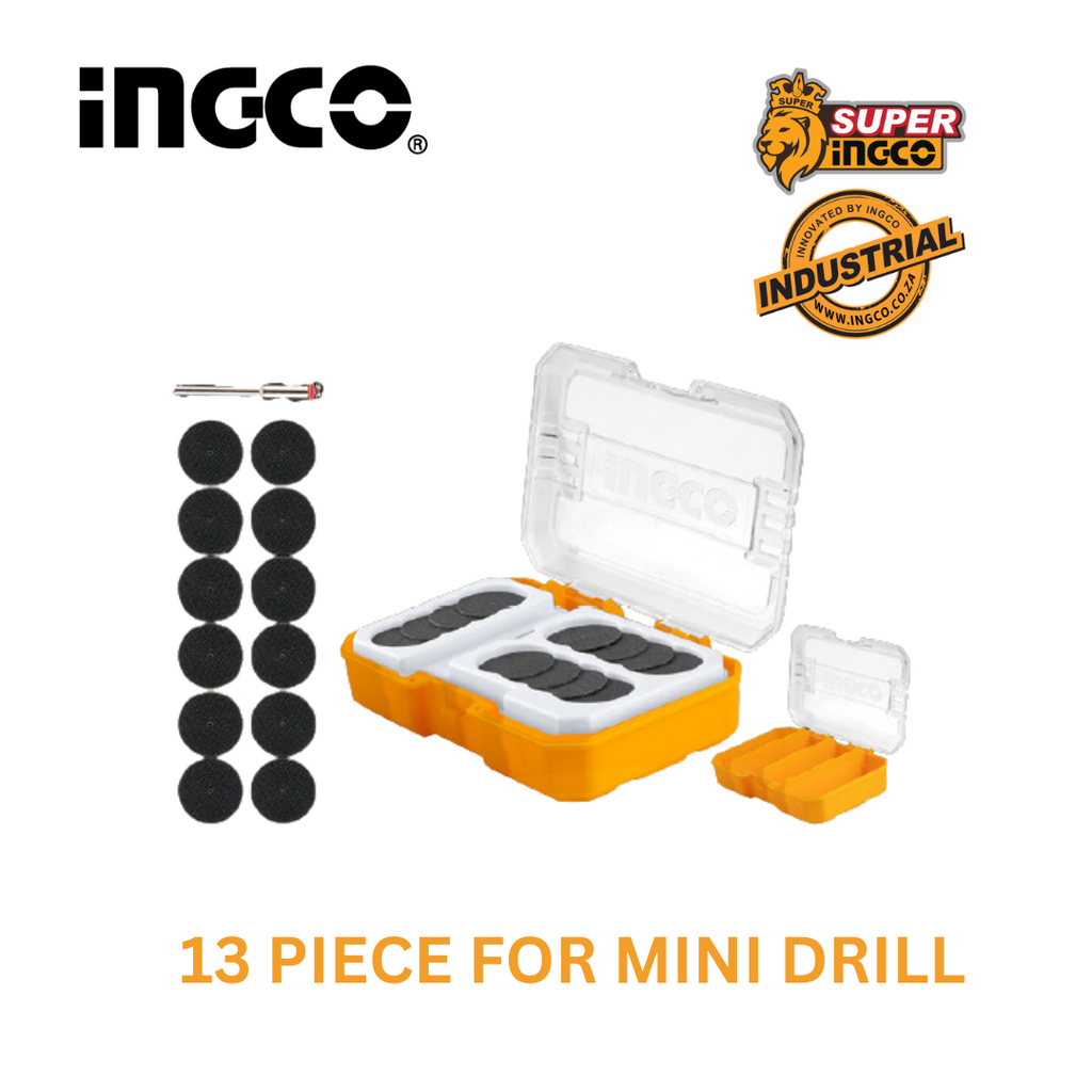 Ingco Metal Cutting Set For Mini Drill 13 Piece