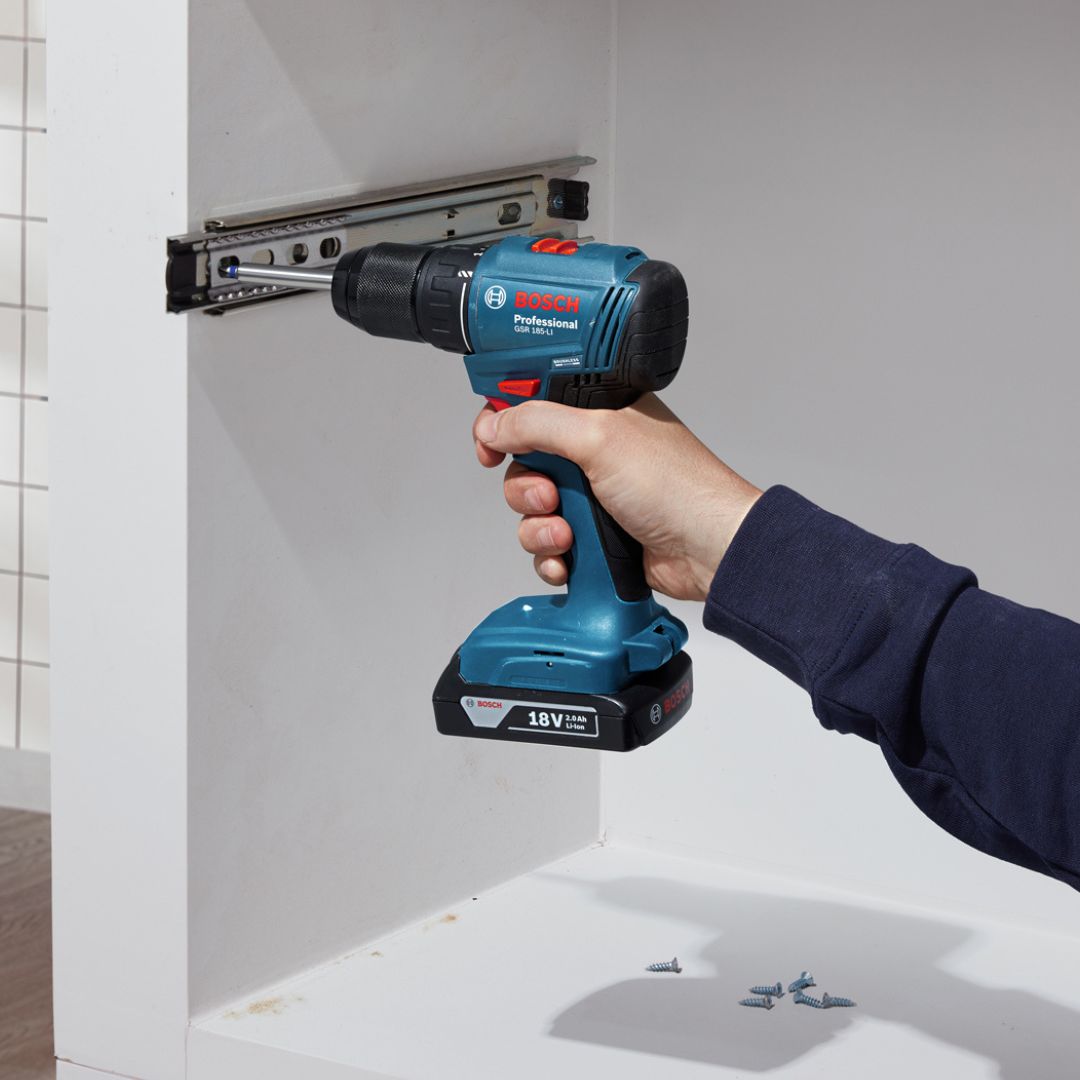 Bosch Professional 18V Drill Driver Kit | GSR 185-LI