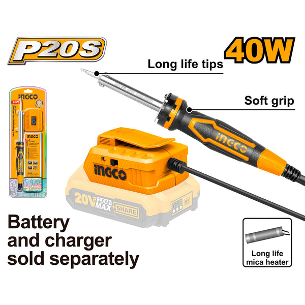 Ingco 20V SOLDERING IRON