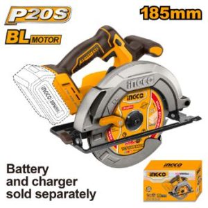 Ingco 20V Circular Saw Brushless | 185 mm | P20S