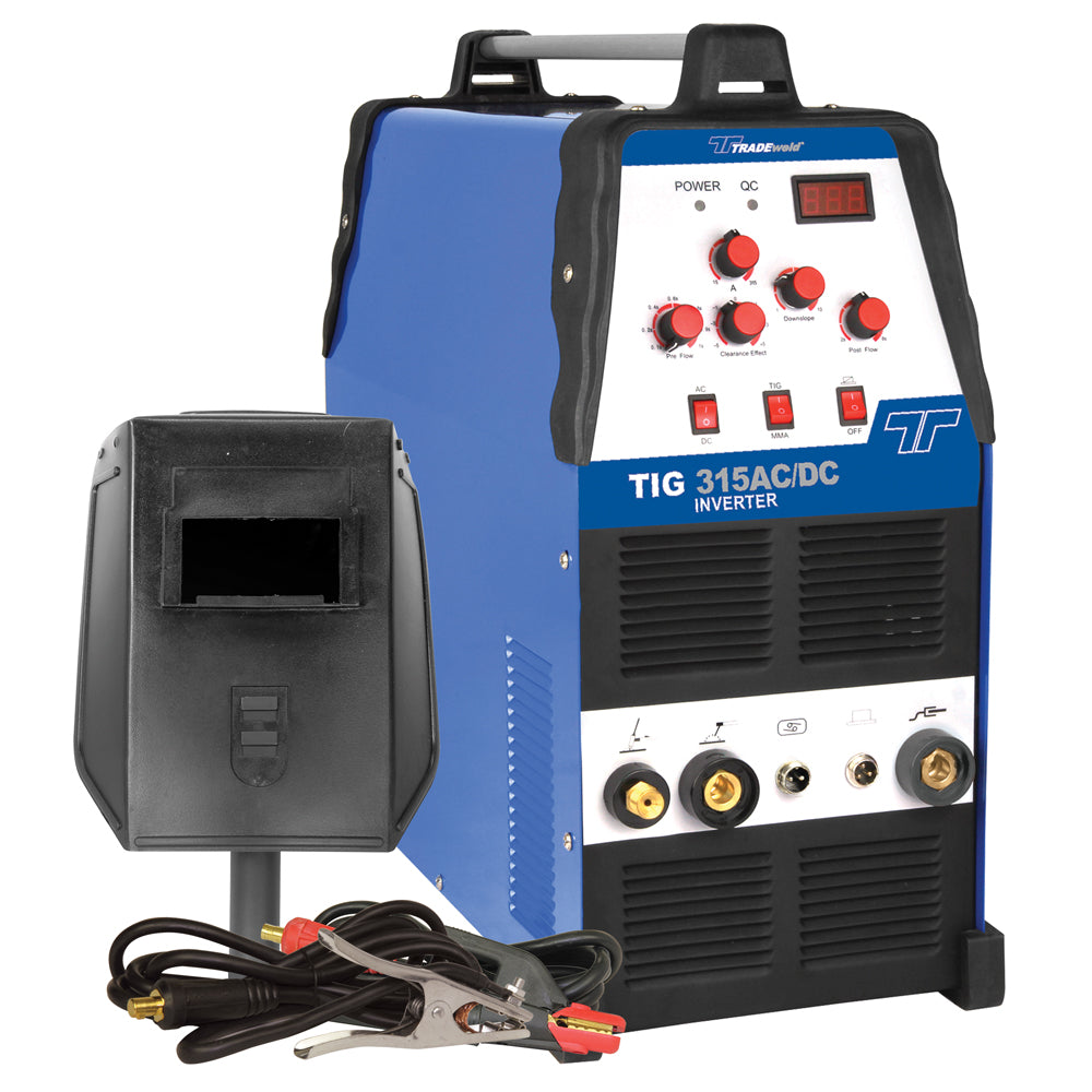 Tradeweld Welder TIG 315amp HF (380V AC/DC) - EWM0069-I