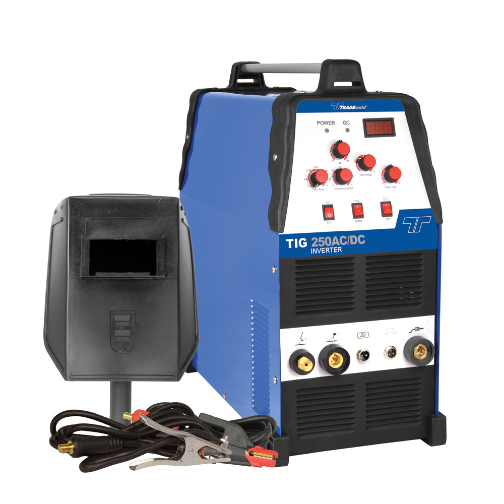 Tradeweld Welder TIG 250amp HF (220V AC/DC) - EWM0070-I