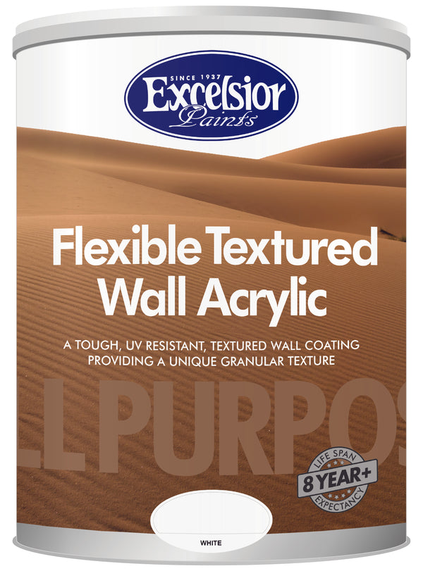 EXCELSIOR ALL PURPOSE TERRA-FIRMA TEXTURED FLEXIBLE ACRYLIC