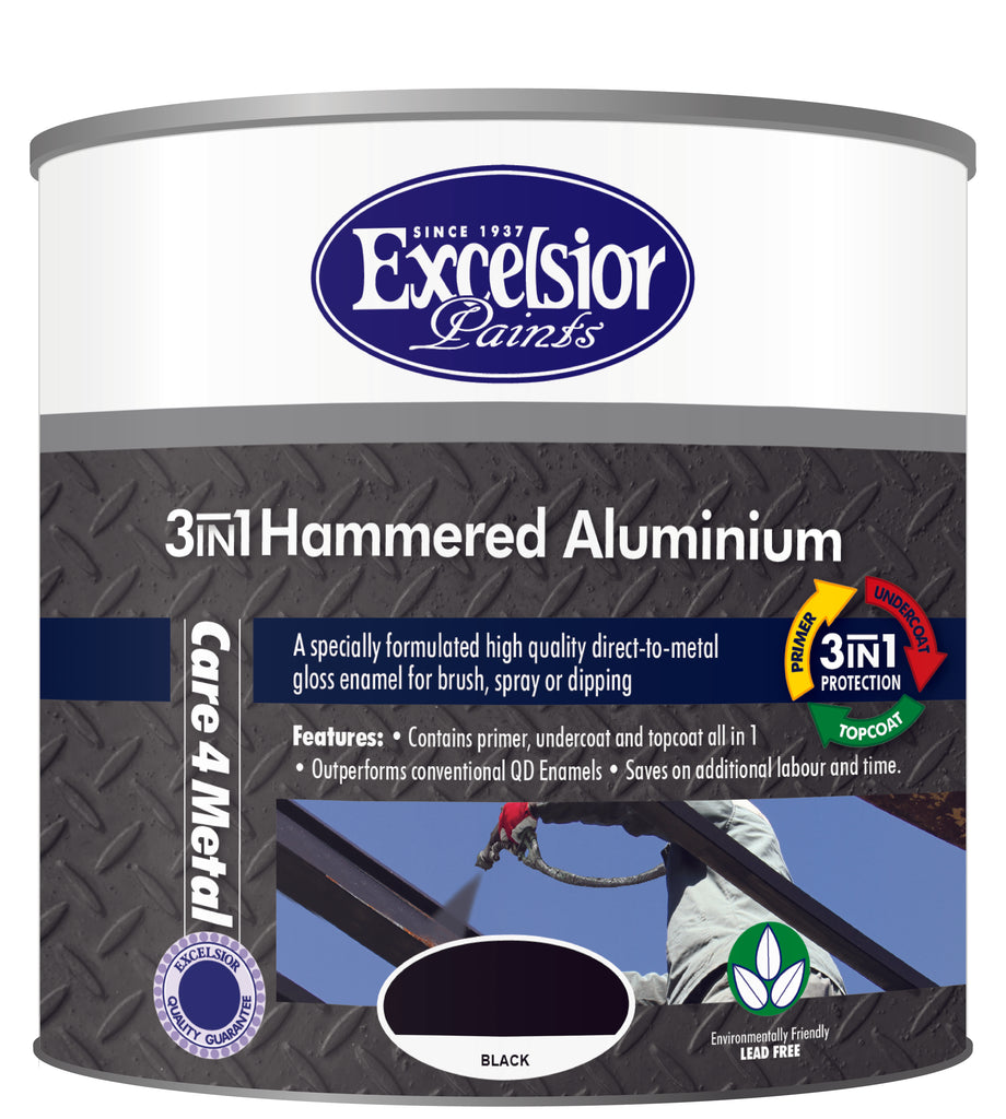 EXCELSIOR 3 IN 1 HAMMERED ALUMINIUM