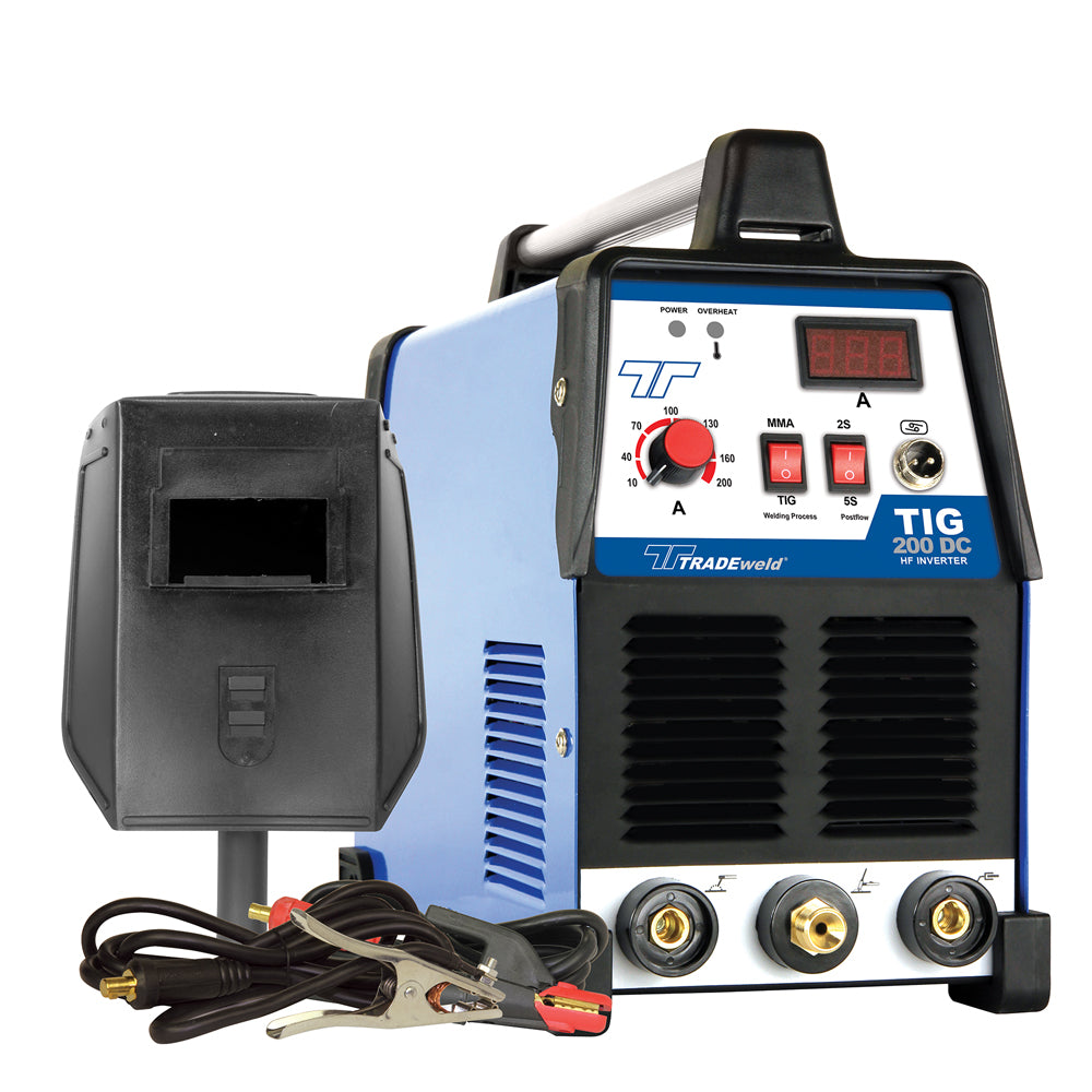 Tradeweld Welder TIG 200amp HF (220V DC) - MCOW4080