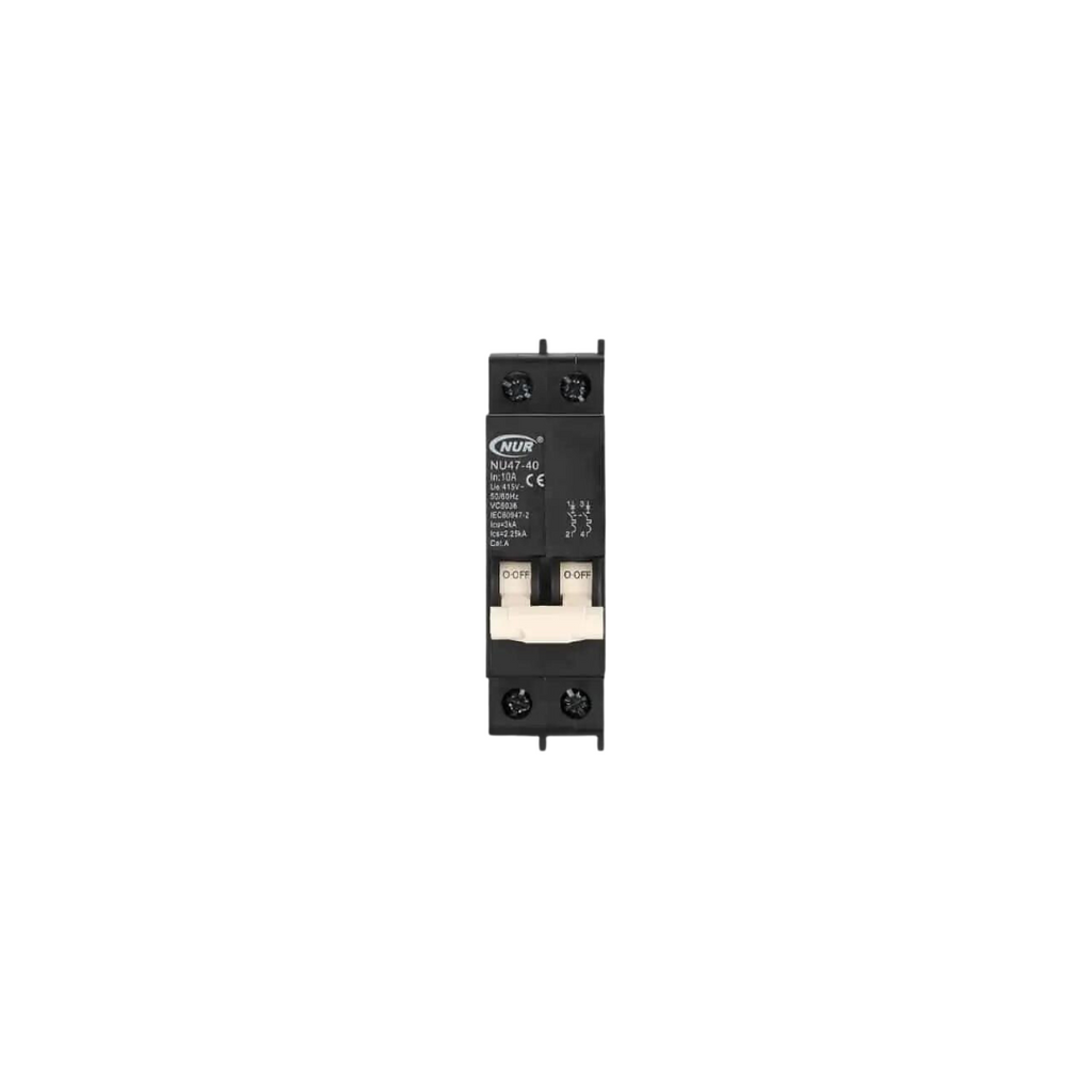 Nur Circuit Breaker Mini Rail Double Pole 32A