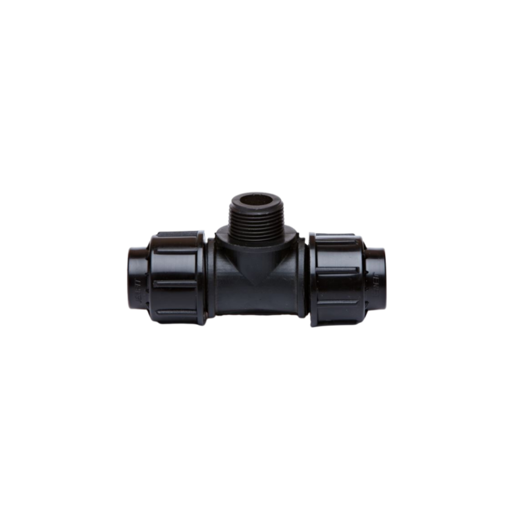 Compression Male Tee 32mm Plumbing Fitting