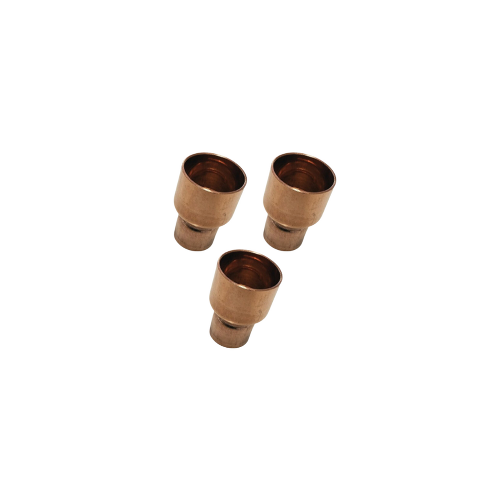 Copper Reducing Coupler 22-15mm 3 Pack