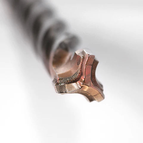 long drill bit that can drill through metal reinforced concrete