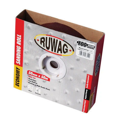 Ruwag Sanding Roll Economy 50mm x 50m