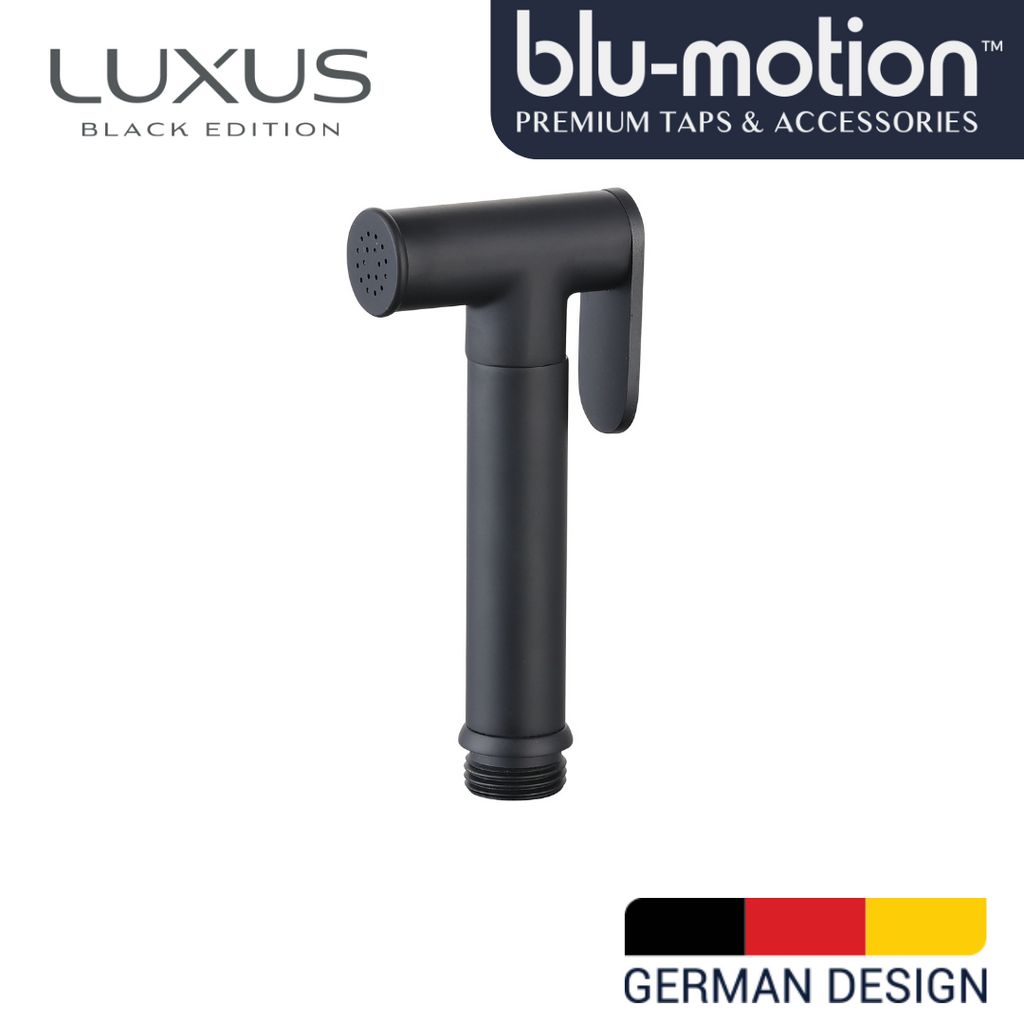 Luxus Black Bidet Set Round - STR01BK