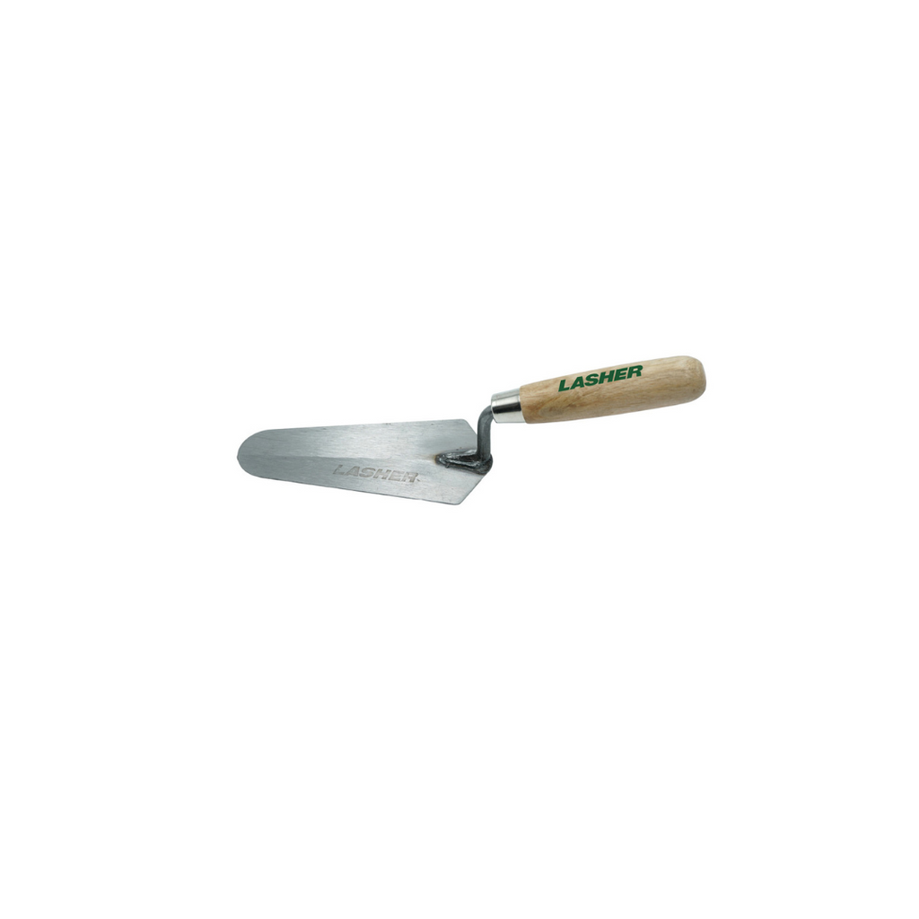 LASHER Trowel – Gauging (Wooden Handle, 150mm)
