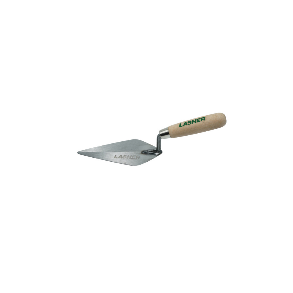 LASHER Trowel – Pointing (Wooden Handle, 150mm)