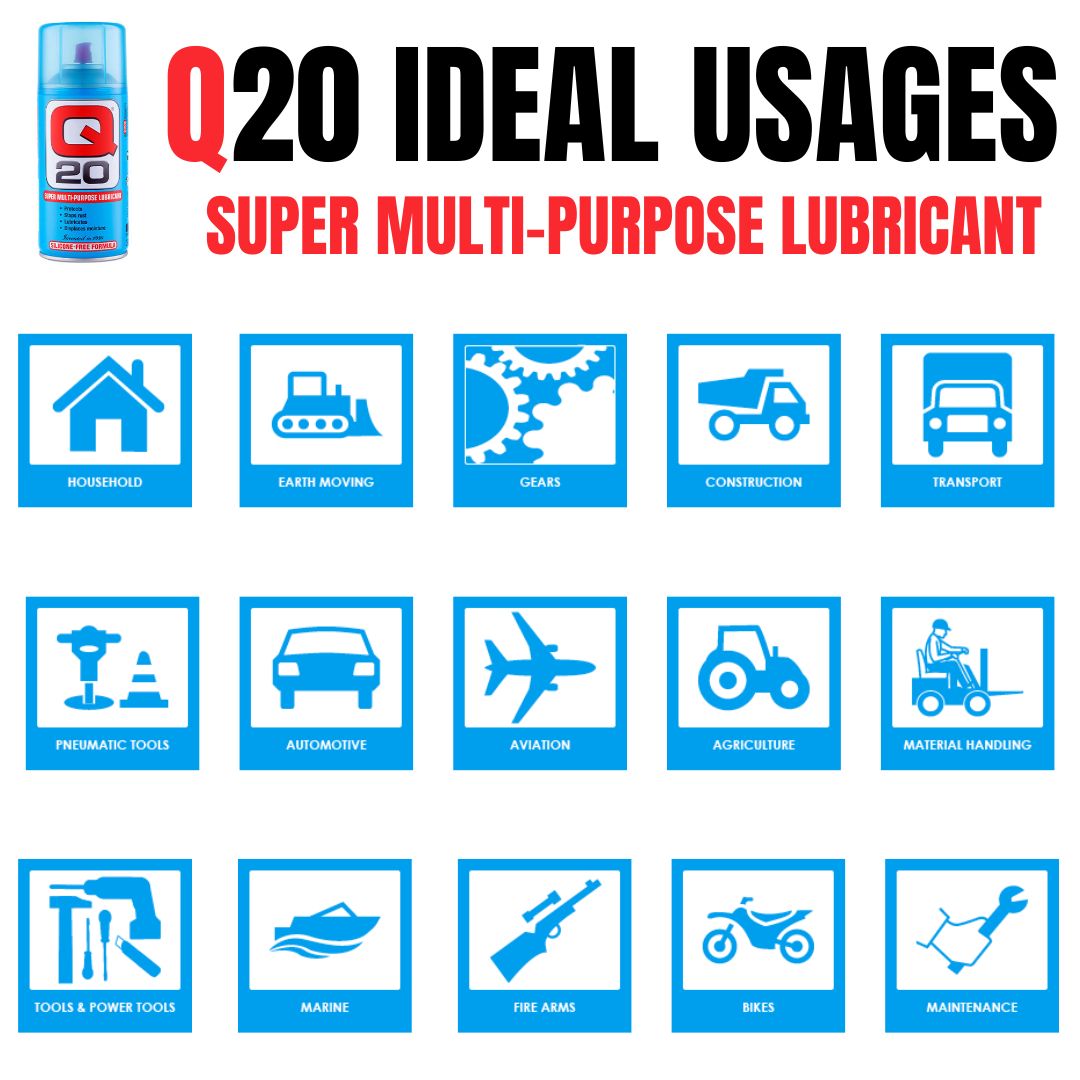 Q20 SUPER MULTI-PURPOSE LUBRICANT 300g