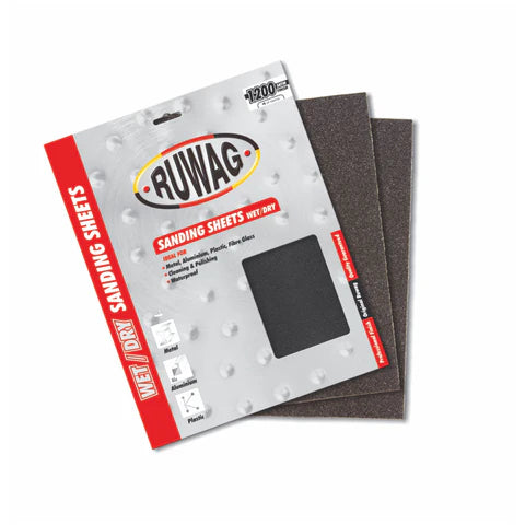 Ruwag p60 waterpapier 4 pak /pk Skuurpapier