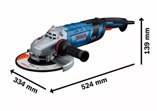 BOSCH Angle Grinder 2800W 230mm (With Paddle Switch) - GWS 30-230 PB