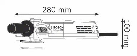 BOSCH Hoekslyper 900W 115mm - GWS 9-115