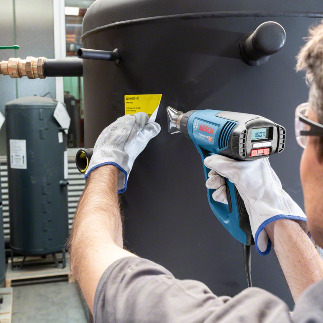 Bosch LCD Display Continuously Variable Heat Gun