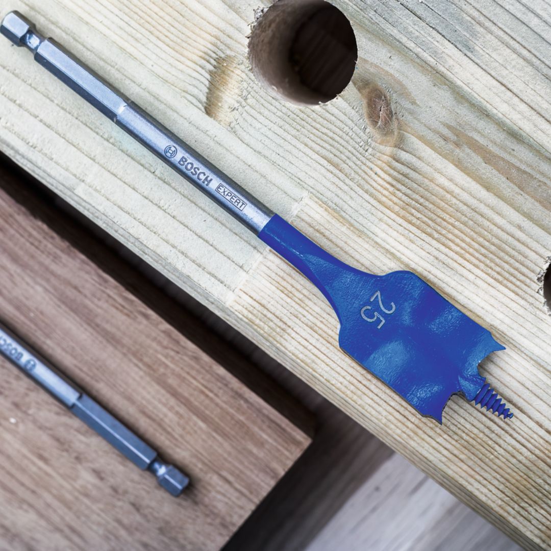 Bosch Expert Drill Bit | Wood Spade | Self Cut | 3 Piece Set