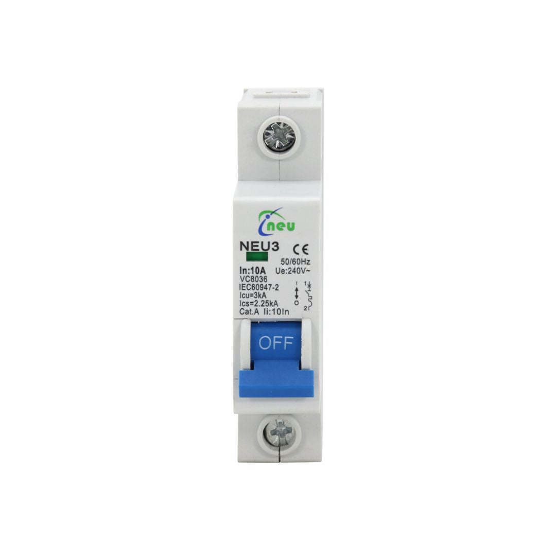 Neu Circuit Breaker Din Rail | Single Pole