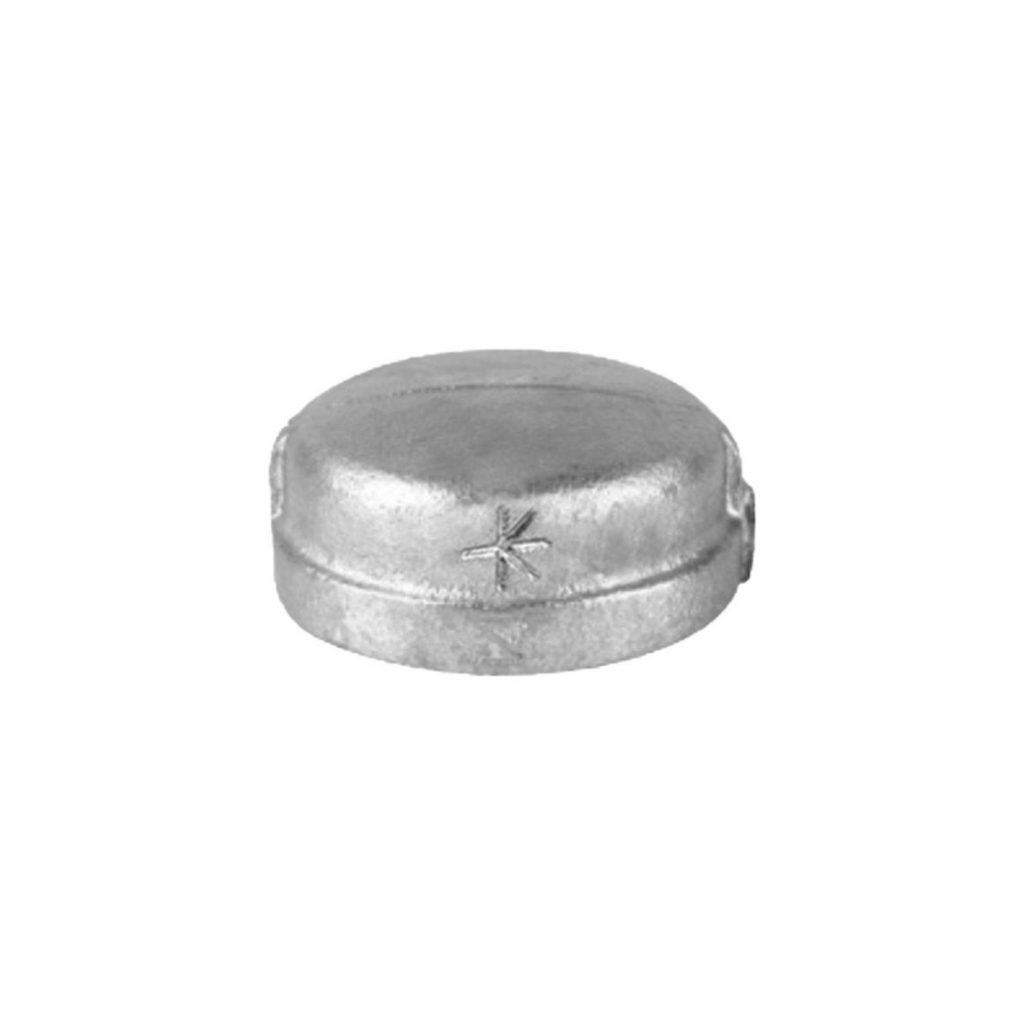 Galvanized End Cap 25mm – Bethanie Hardware