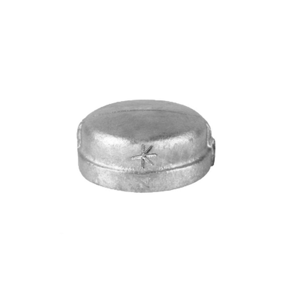 Galvanized End Cap 50mm