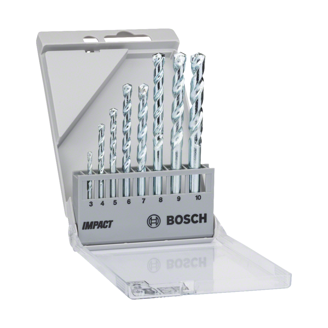 Bosch Pro CYL-1 Masonry Drill Bit Set 8 Piece | Shop Online