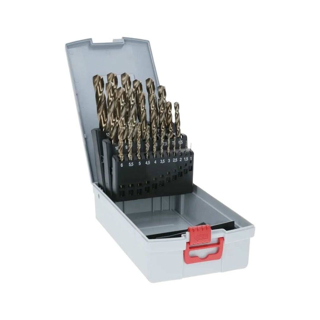 Bosch Pro Cobalt Metal Drill Bit Set | 25 Piece