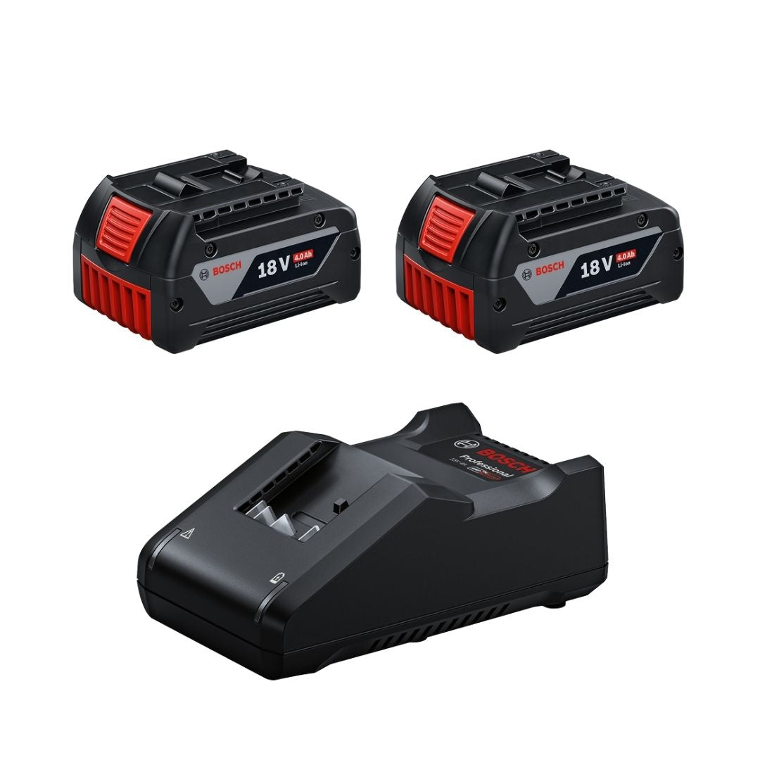 Bosch Professional Cordless Battery Set | 2x 4.0Ah Kit