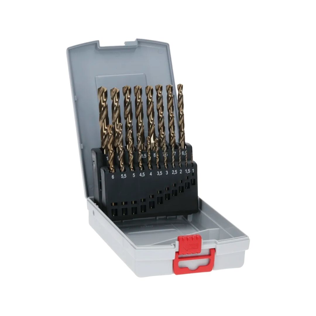 Bosch Pro Cobalt Metal Drill Bit Set 19 Piece | Shop Online