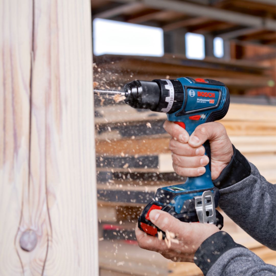 Bosch GSB 18V-90 C Cordless Impact Drill - High Speed