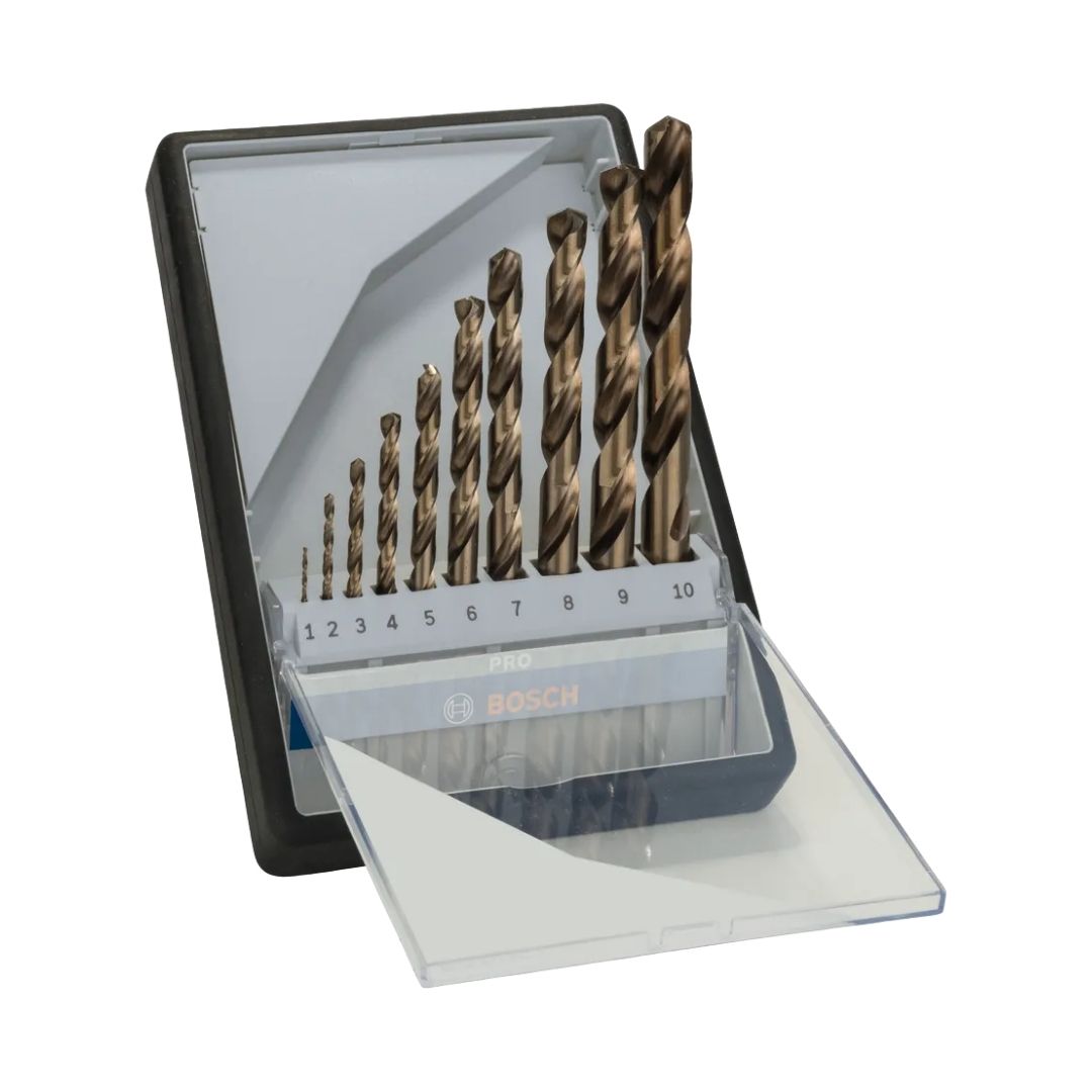 Bosch Pro Cobalt Metal Drill Bit Set | Shop Online | 10 Piece