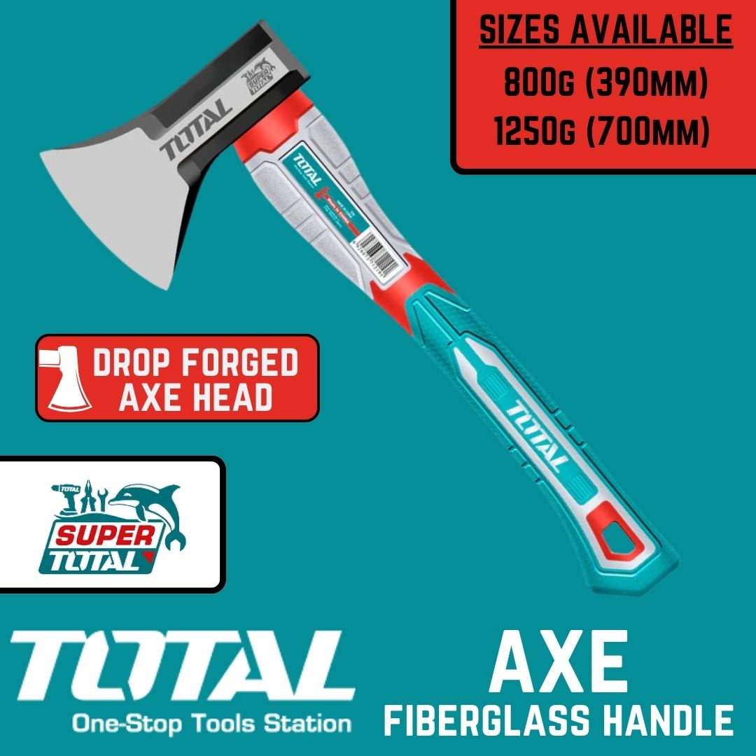 Total Fibreglass Handle Axe - Bethanie Hardware