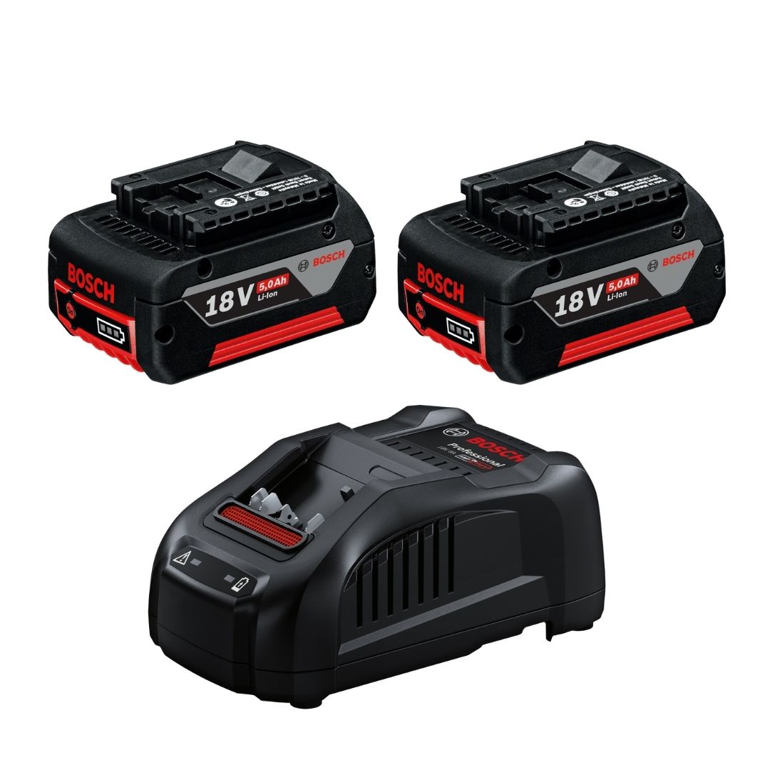 Bosch Professional Cordless Battery Set | 5.0Ah Kit