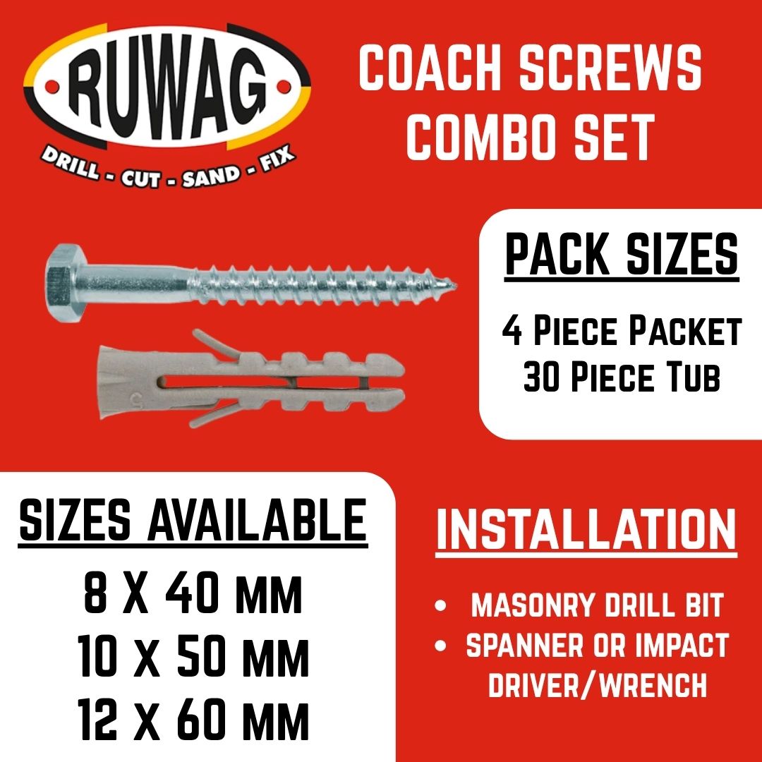 Ruwag Coach Screw and Plug | Brick